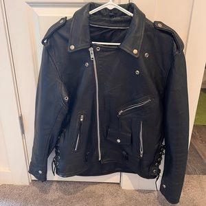 Men’s leather jacket